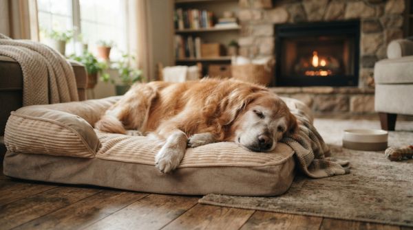 Couchages pour chiens âgés: Comment les aider à se sentir à l'aise